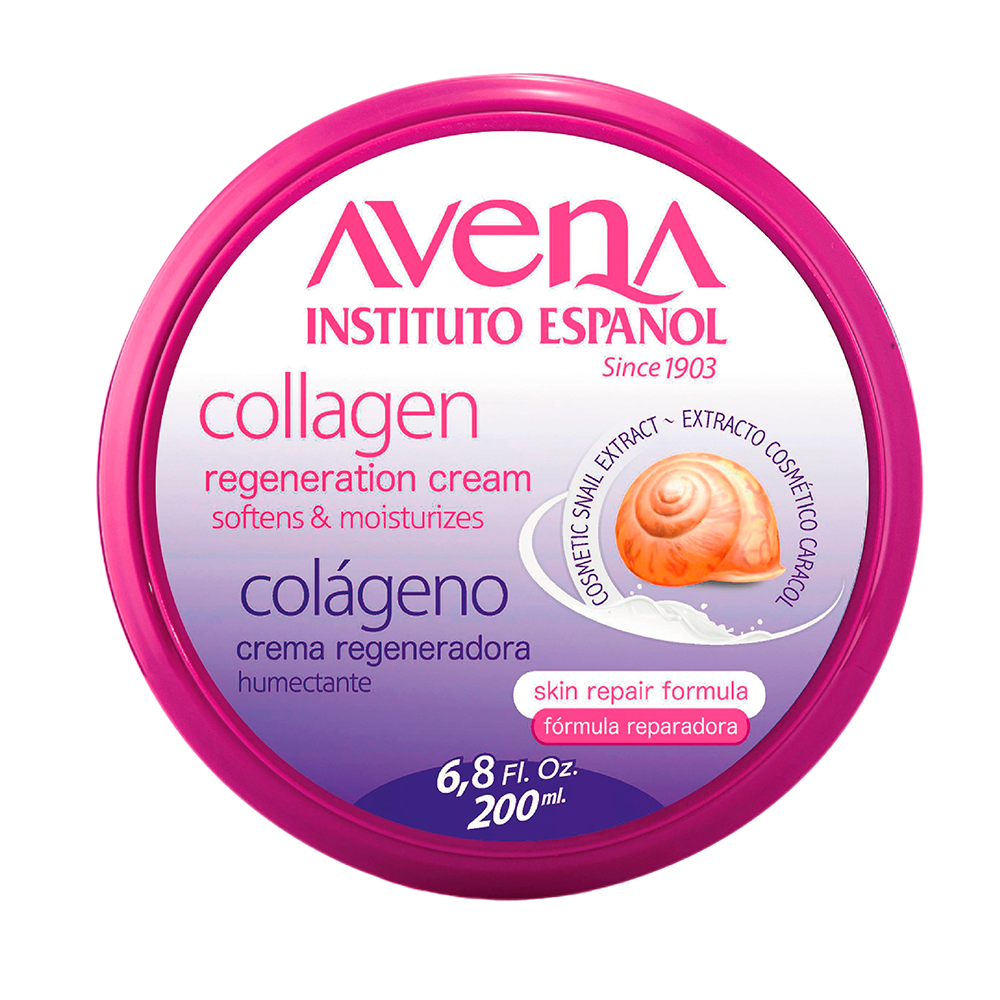 Crema Corporal en Tarro Regeneradora Instituto Español Avena Colágeno 200ml