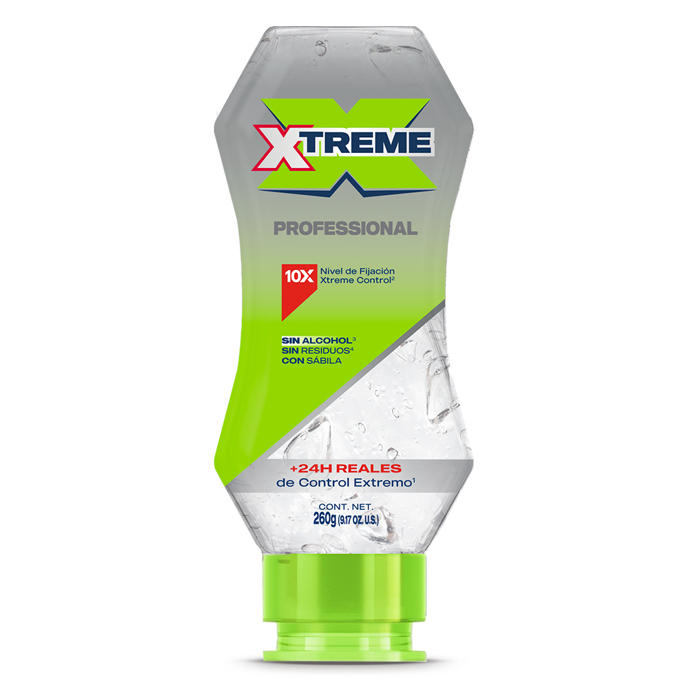 Gel Fijador Xtreme Transparente 260 gr