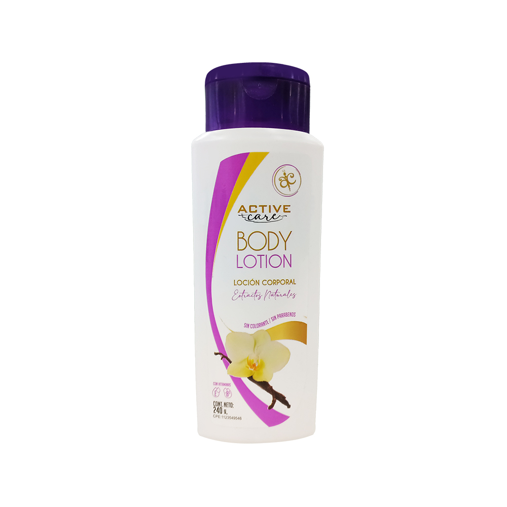 Body Lotion Vainilla Active Care 240ml