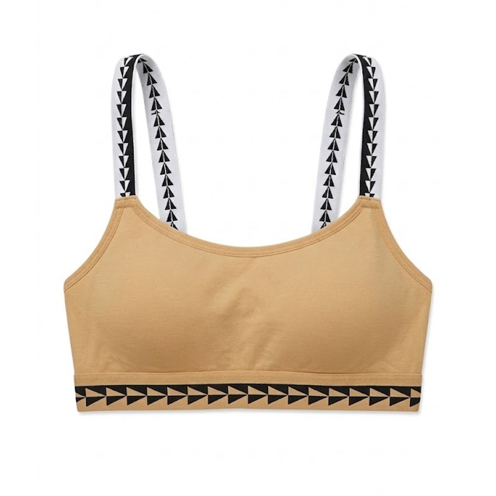 Top Deportivo Individual Flecha Beige Oscuro Talla Única