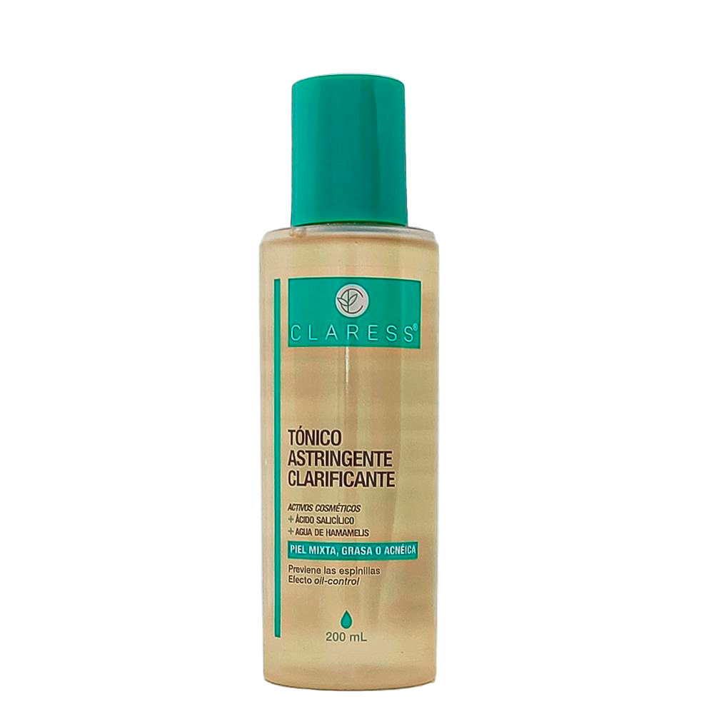 Tónico Astringente Clarificante Claress 200 ml
