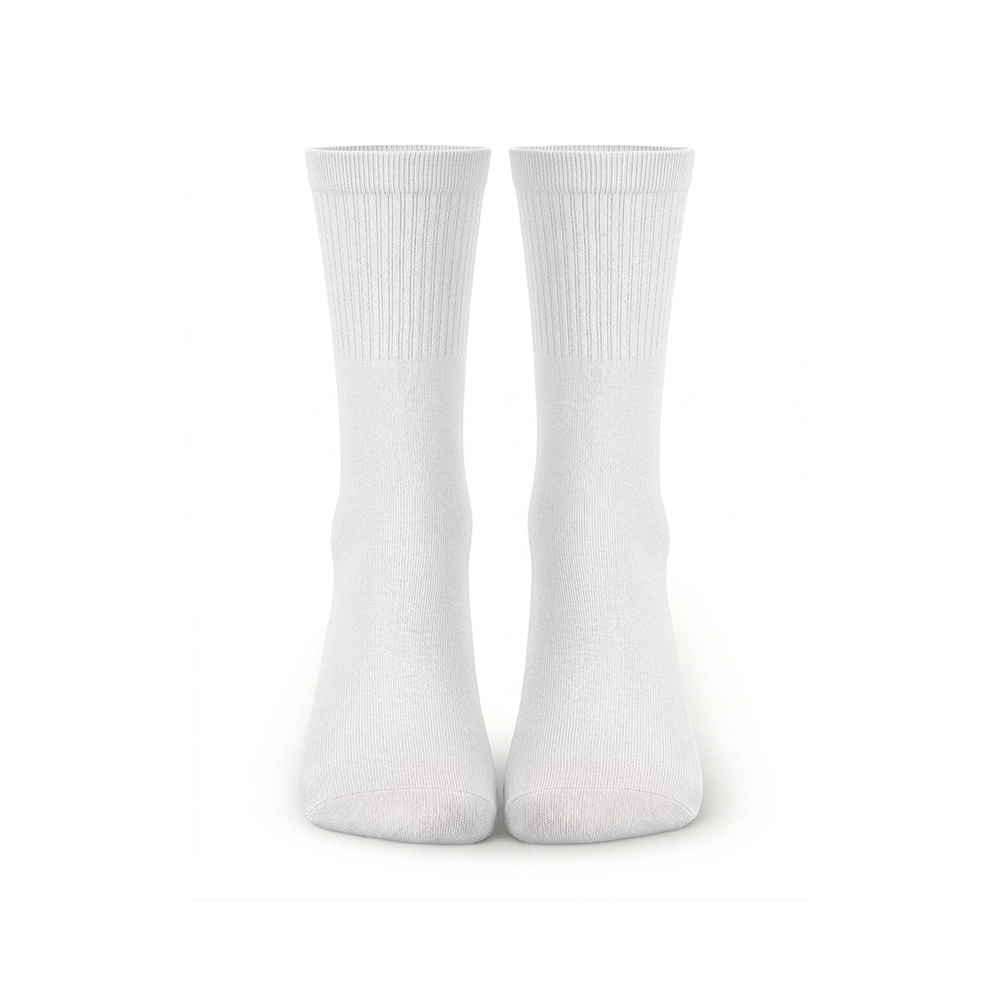 Medias Blanco Talla 08-10 (38-40) BeHappy 35x8 cm