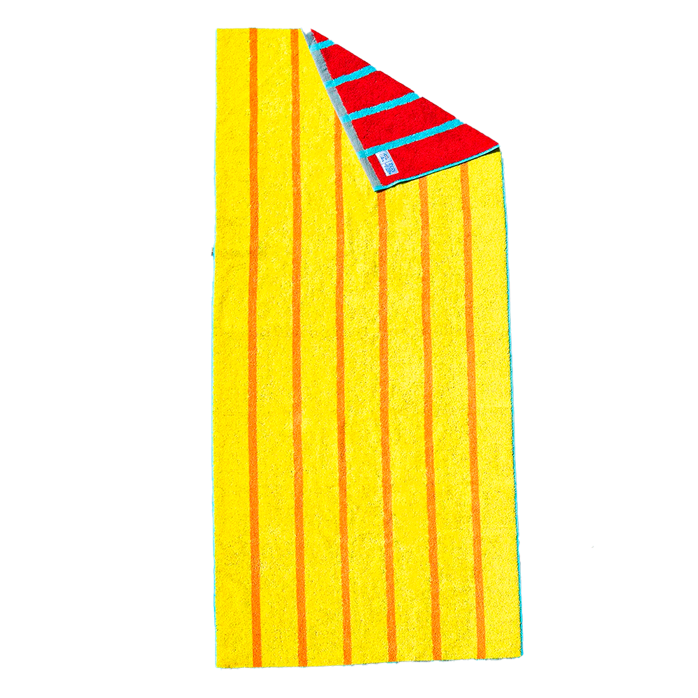 Toalla Ama de Casa Playera Dual Escarlata Solaris 68x160 cm