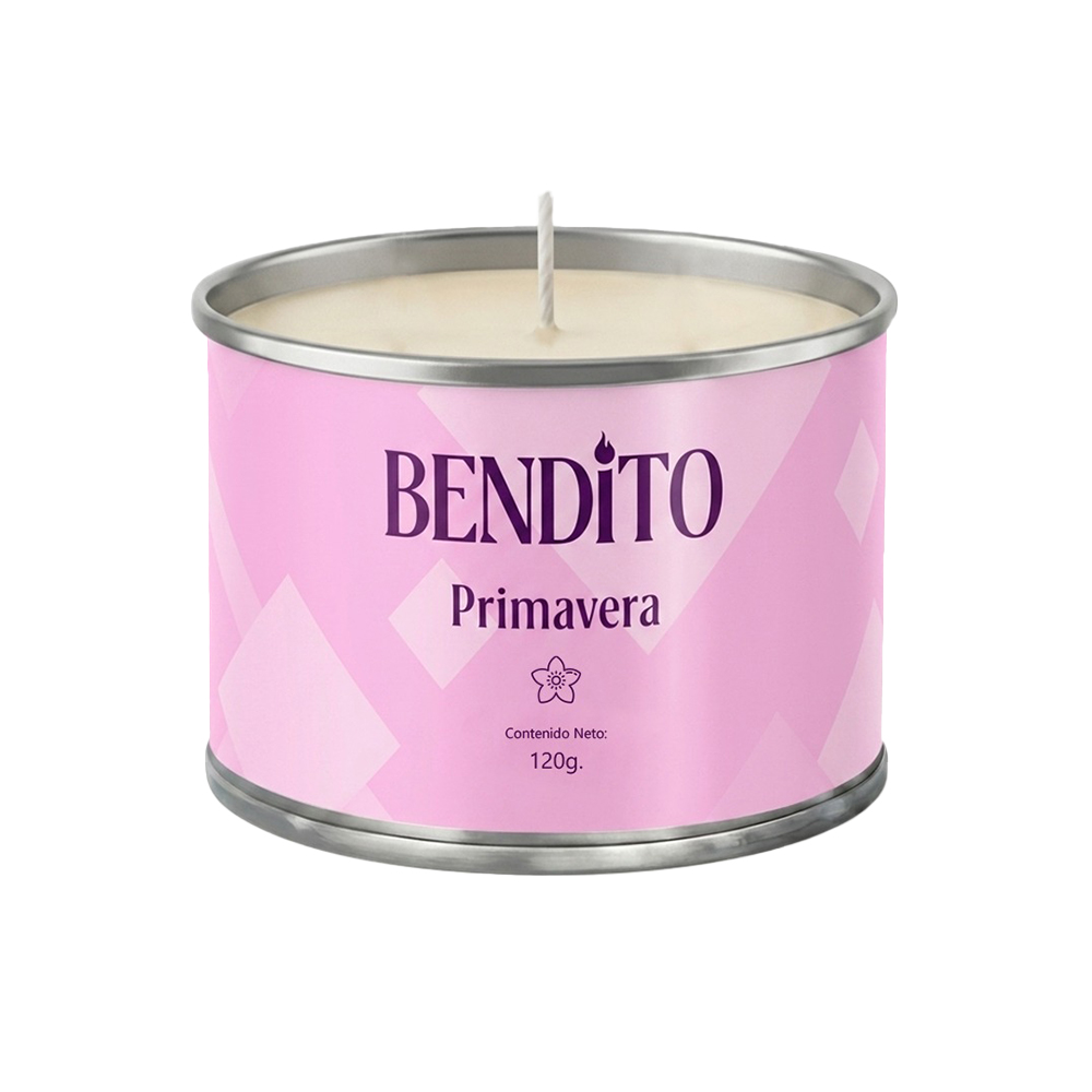Vela aromática Bendito Primavera 120g