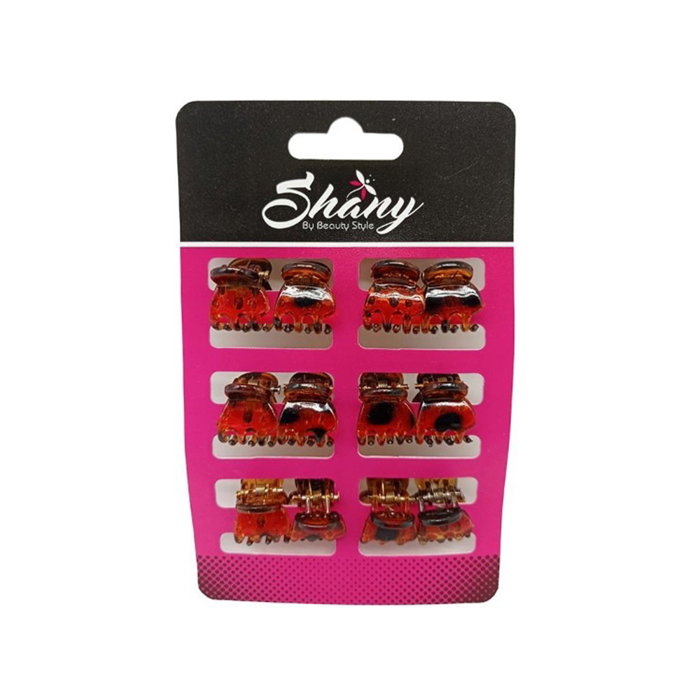 Set de 2 Paquetes de Mini Pinzas Pequeñas Carey Beauty Style 12 und