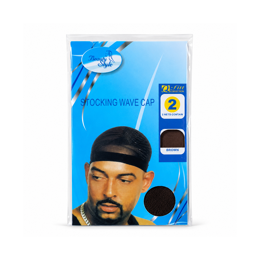 Trio de Gorros para Vueltas Beauty Style Marrón