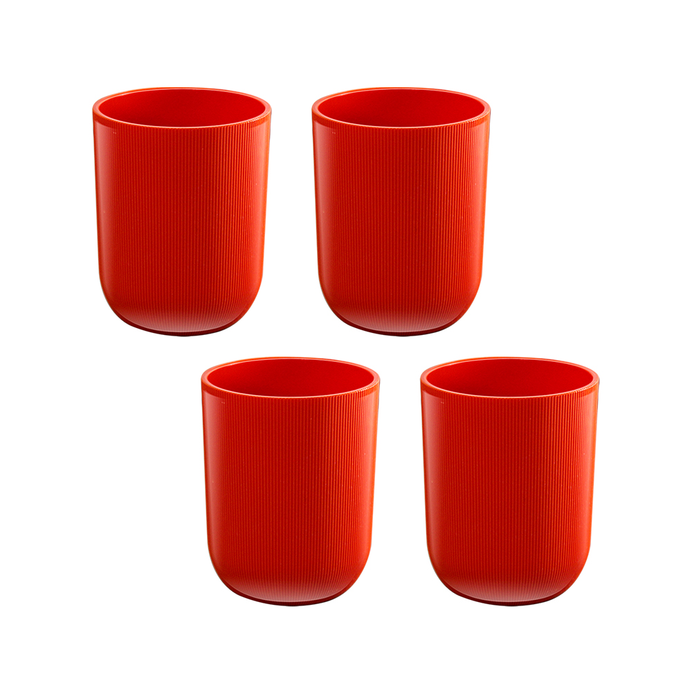 Set de Vasos Tutti Hogar x 4 Trial Pequeño 360 ml