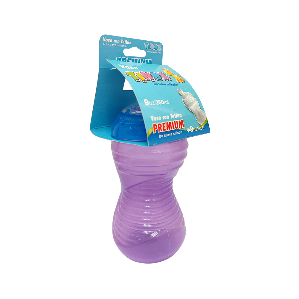 Vaso con Boquilla Tinok Premiun 9 Oz