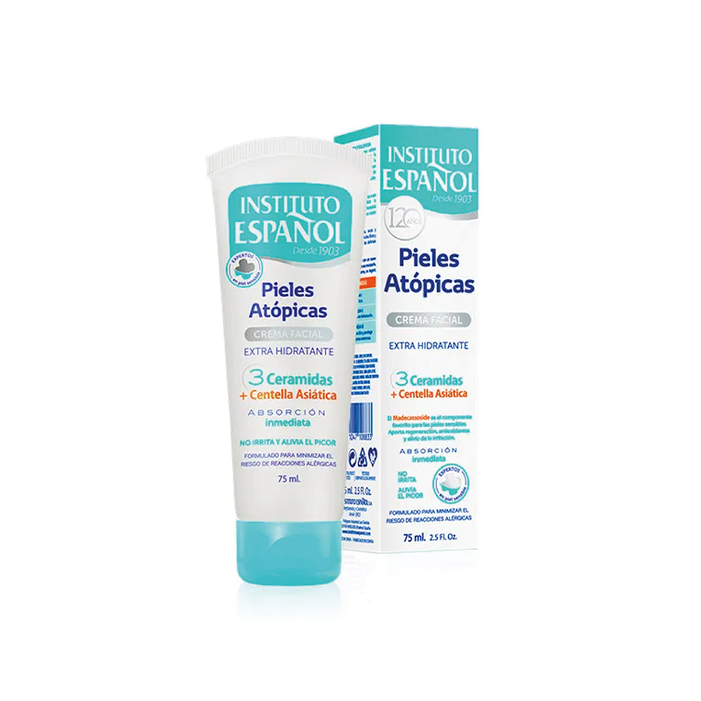 Crema Facial Extra Hidratante Pieles Atópicas Instituto Español 75ml