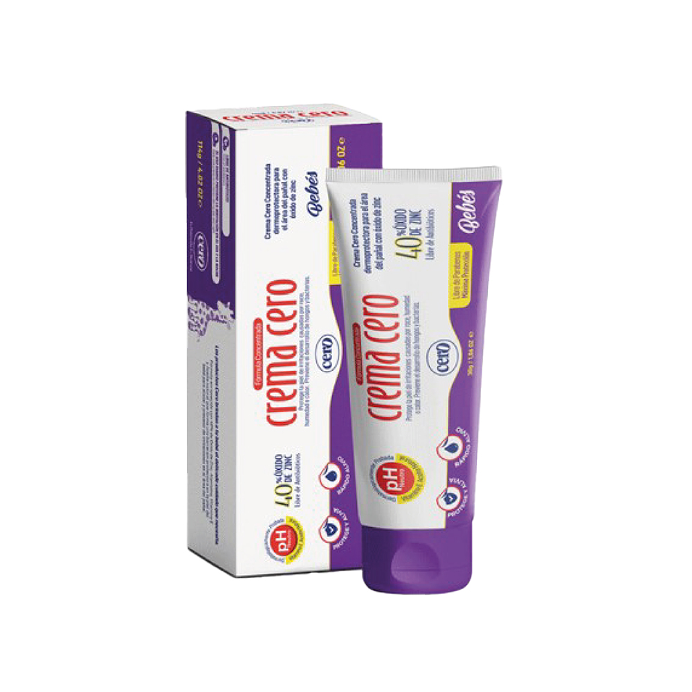 Crema Cero Antipañalitis Concentrada Dermoprotectora 30gr