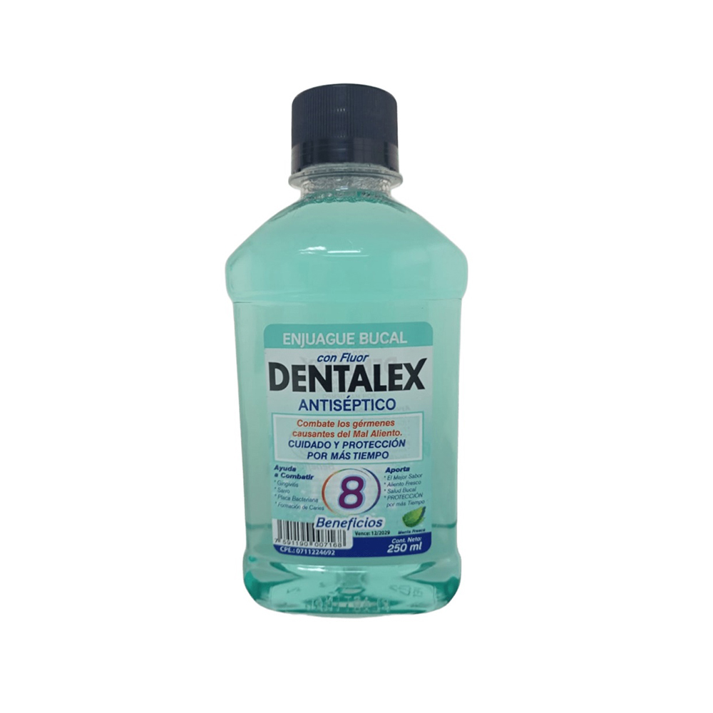 Enjuague Bucal Dentalex Verde 250ml