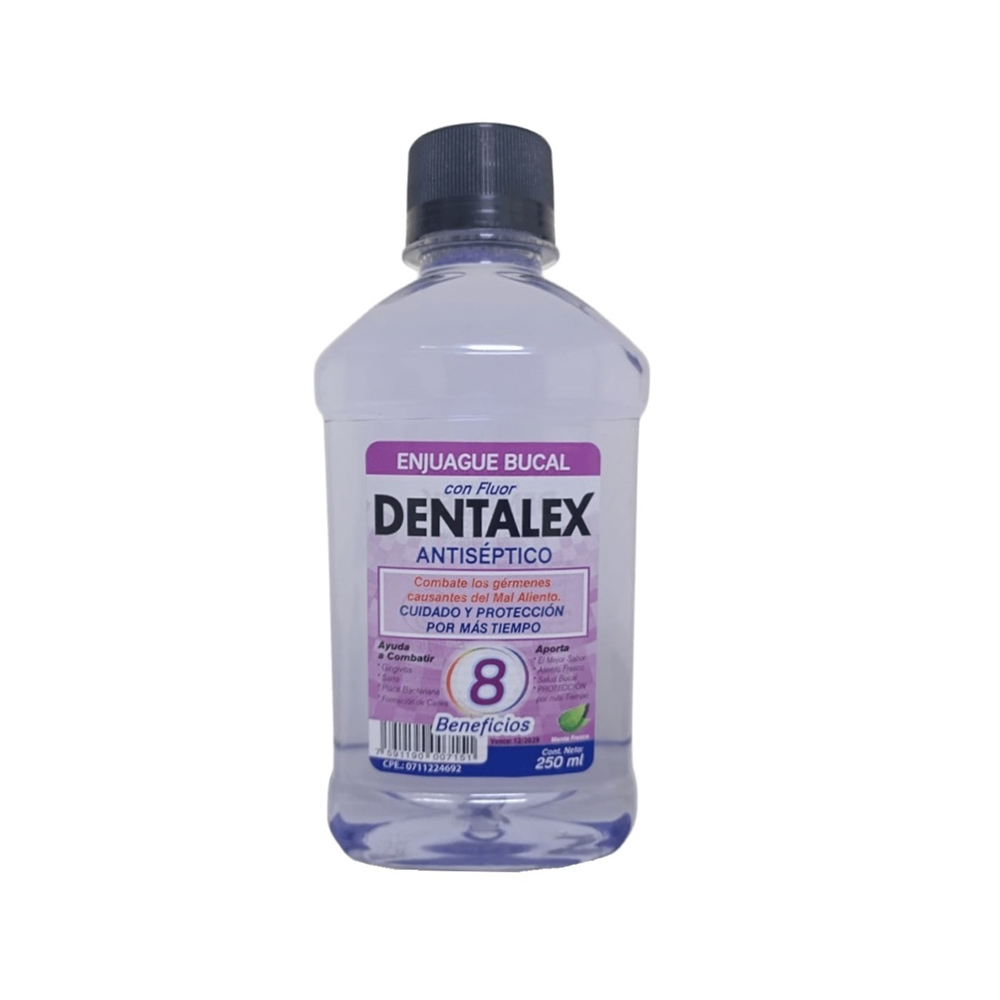 Enjuague Bucal Dentalex Morado 250ml