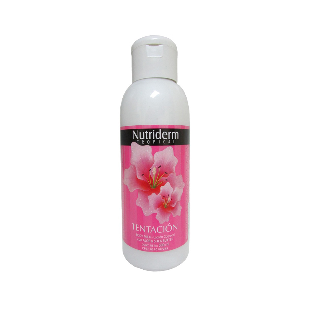 Crema Corporal Nutriderm Tentacion 500ml