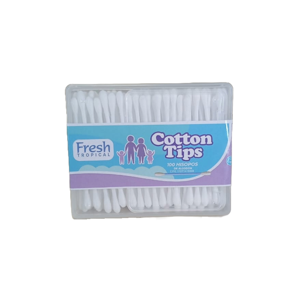 Cotton Tips Fresh Tropical Caja de 100 und