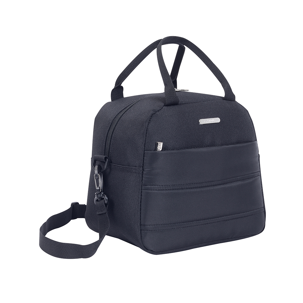 Lonchera Capi Moobo Negro 25x17x21,5cm