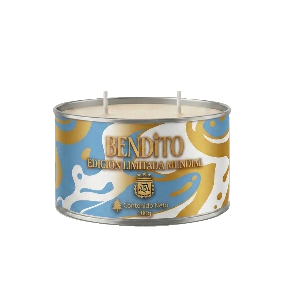 Vela Aromática Bendito Edición Mundial Argentina Primavera 180g