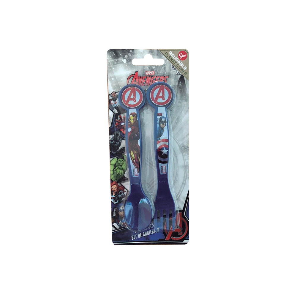 Cubiertos Infantil Stor Avengers