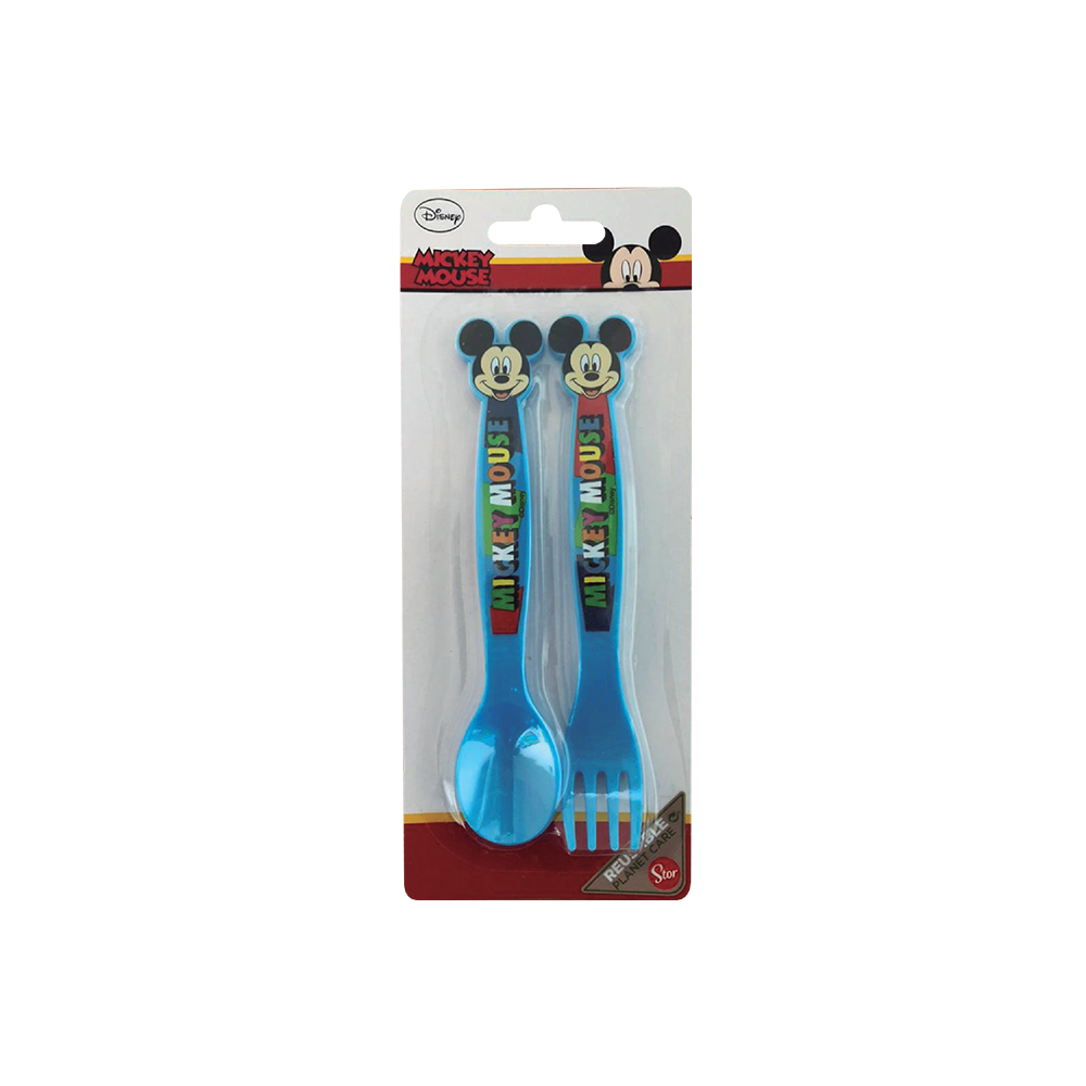 Cubiertos Infantil Stor Mickey Mouse