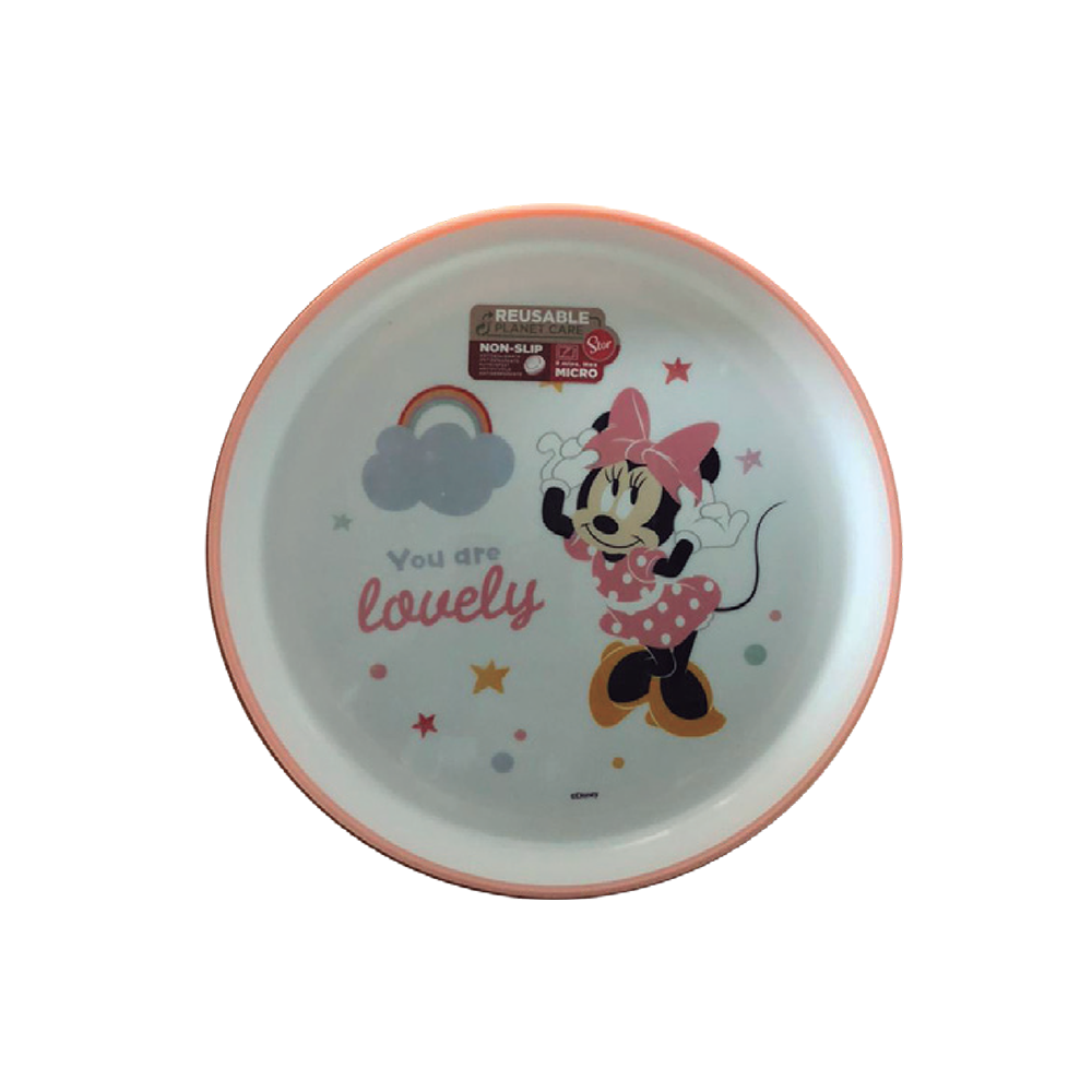 Plato Llano con Profundidad Infantil Stor Minnie 20 cm