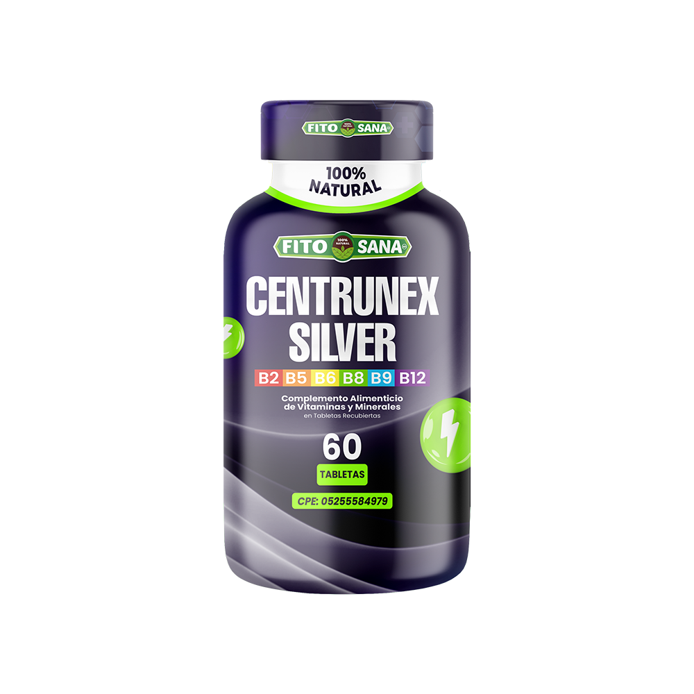 Centrunex Silver Fitosana 480 mg x 60 tabletas