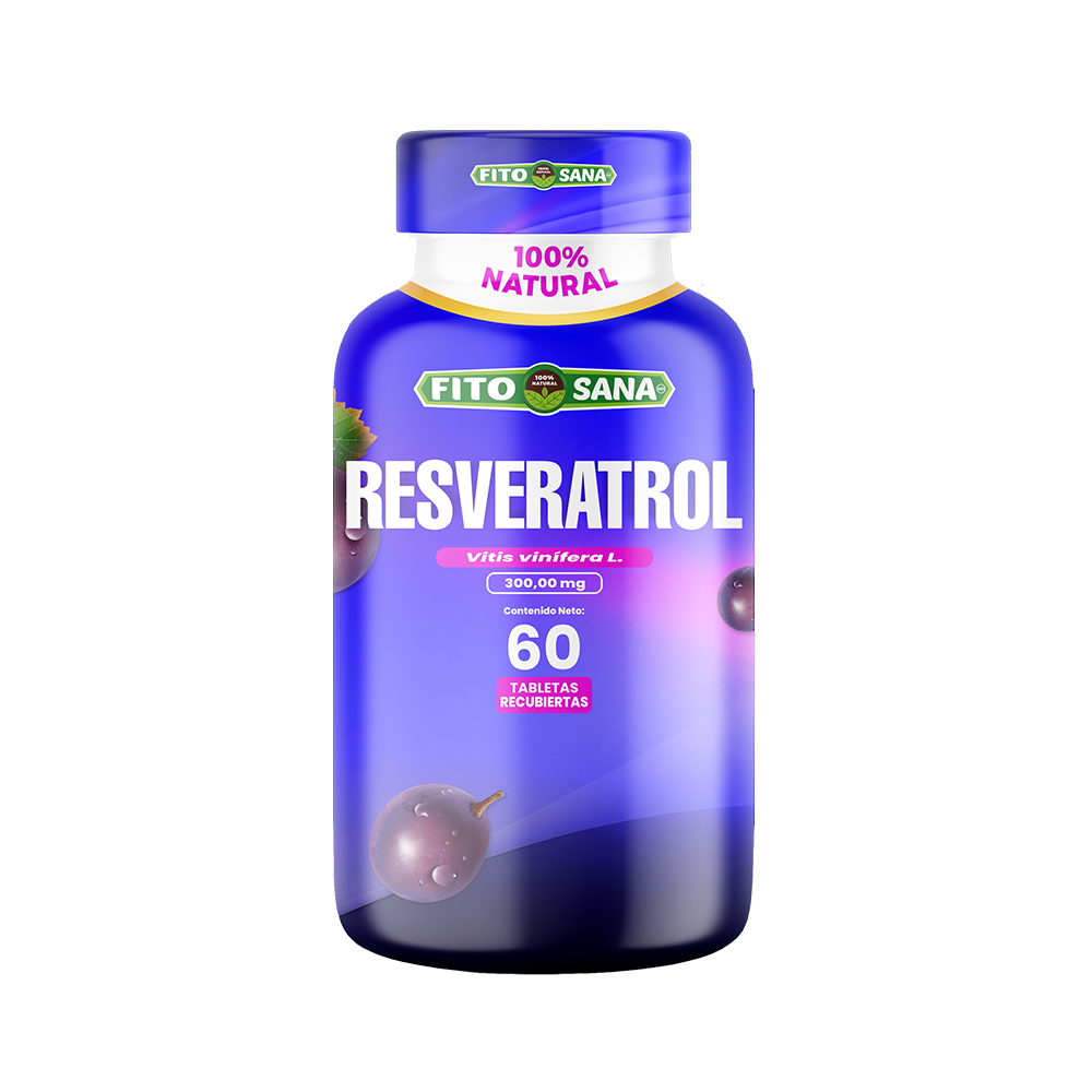 Resveratrol Fitosana 480 mg x 60 tabletas