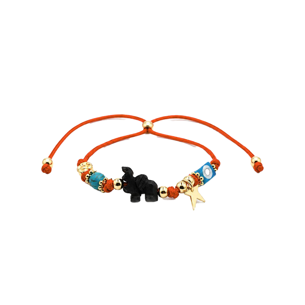 Pulseras Cavara de Talismanes y Elefante
