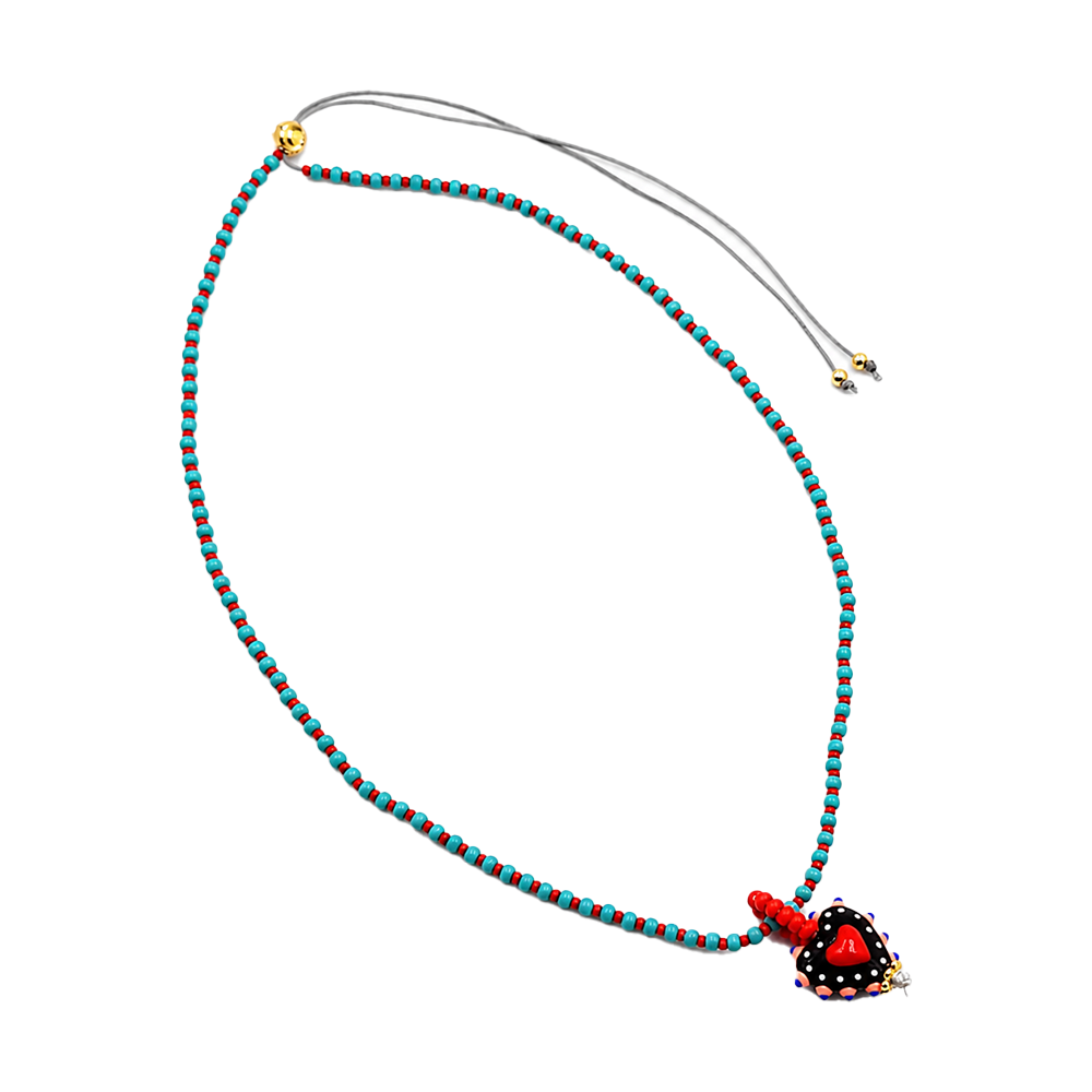 Collar Cavara Boho Heart
