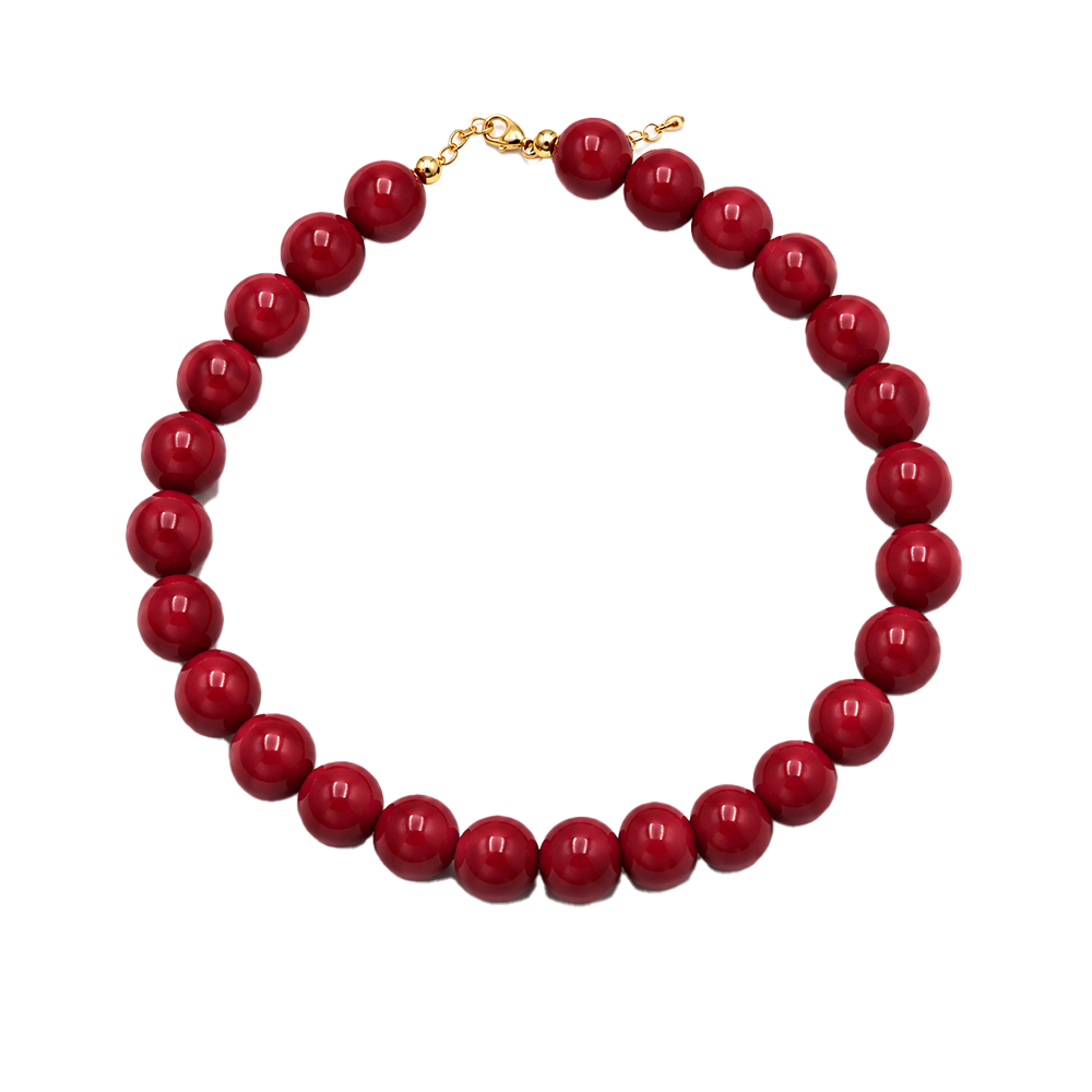 Collar Candy Cavara Cereza