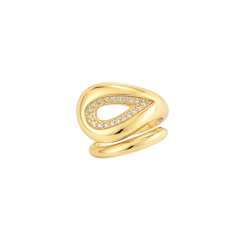 Anillo Cavara Gota de Luz
