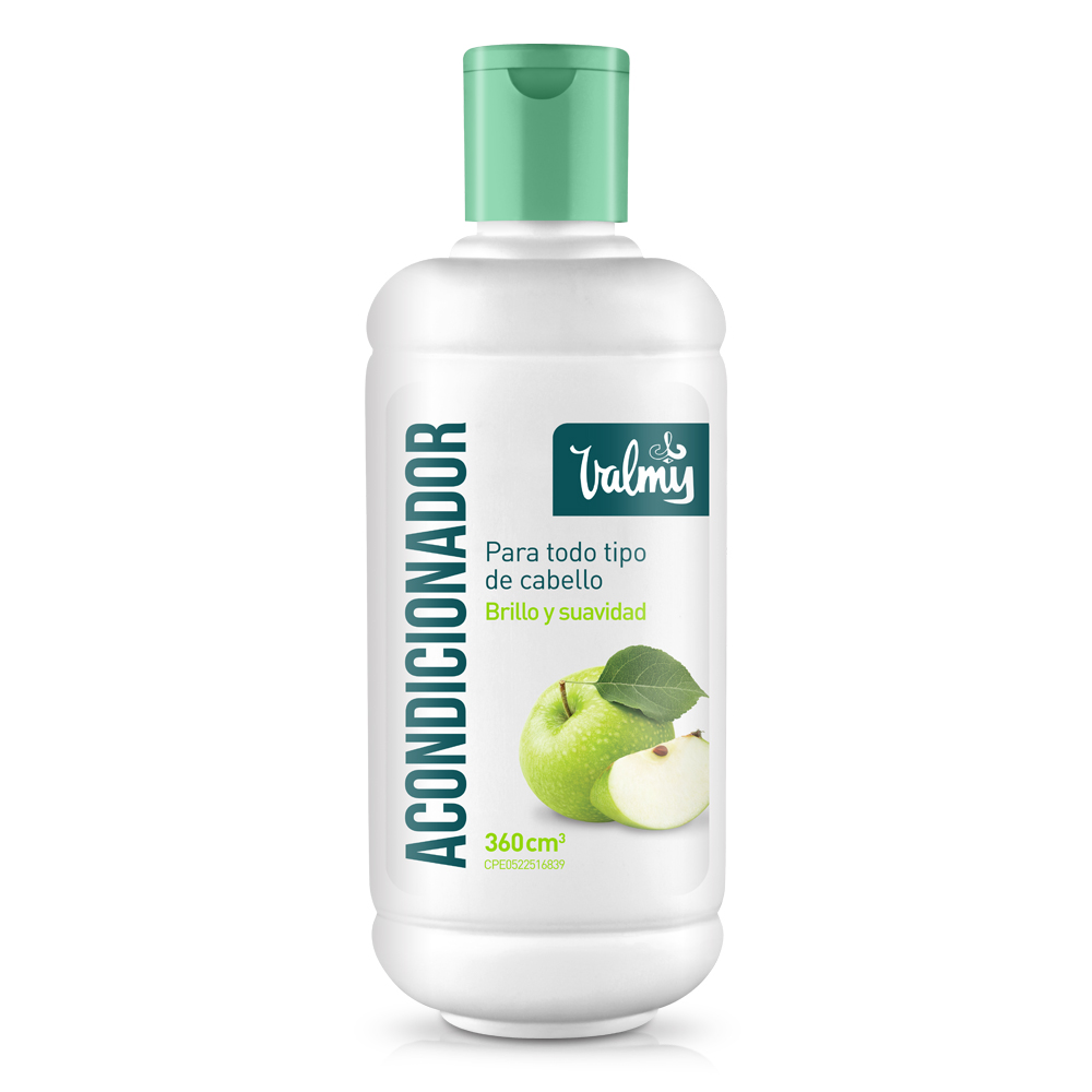 Acondicionador Valmy Todo Tipo De Cabello Manzana 360 ml