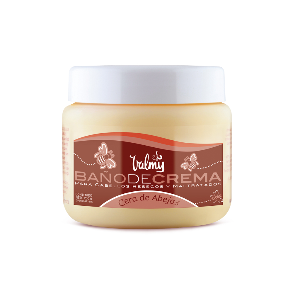 Baño De Crema Valmy 250 ml # 04 Cera De Abejas