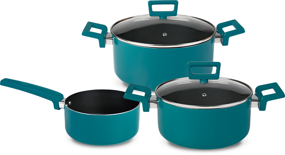 Batería 5 piezas Mageflon modelo Colore