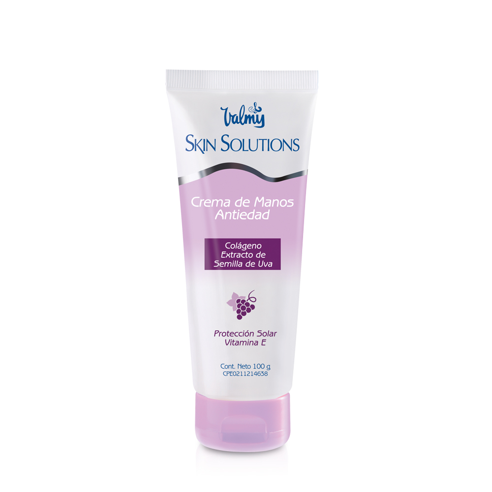Crema De Manos Valmy Antiedad Skin Solutions Tubo
