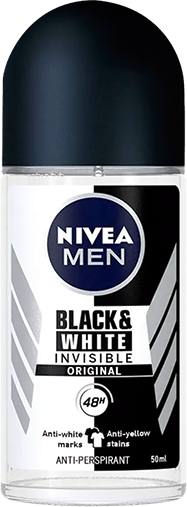 Deo Roll-On Nivea Men Inv B&W 50 ml