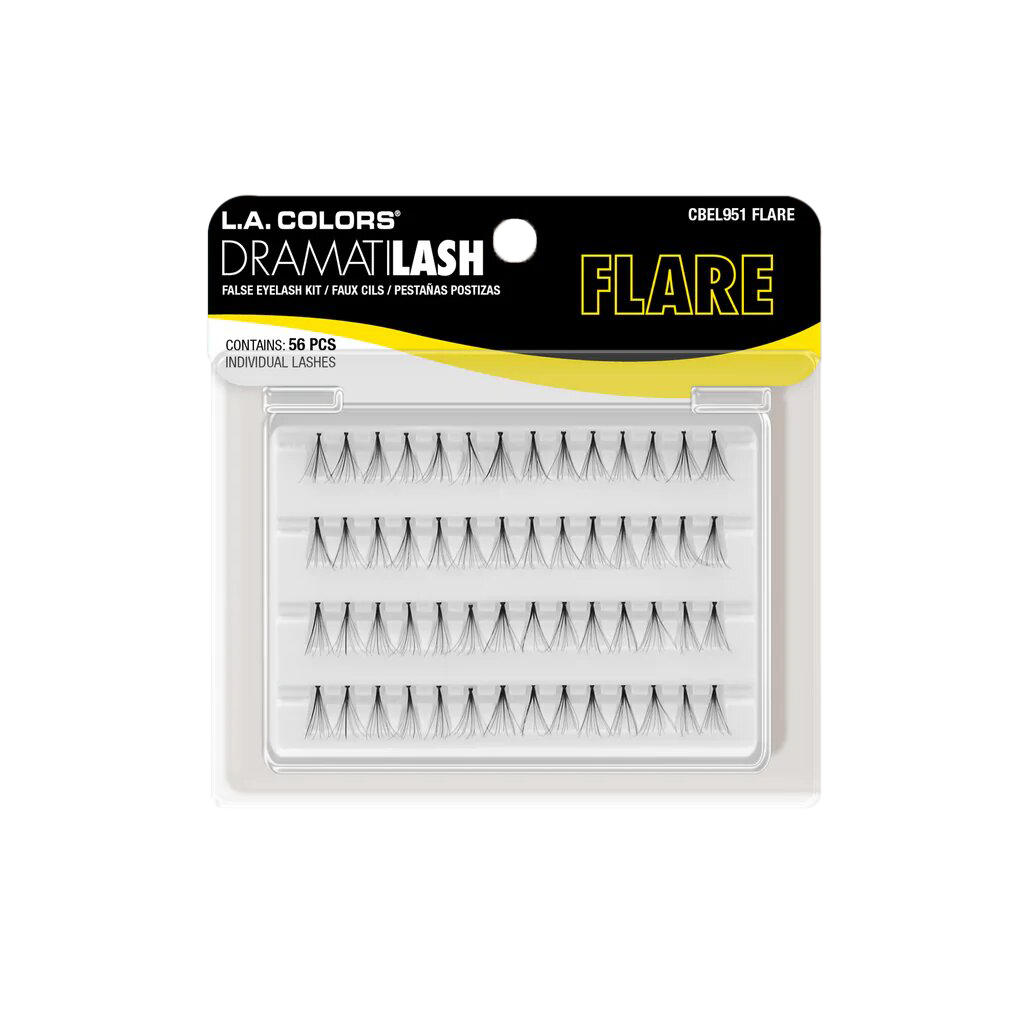 Kit de Pestañas LA Colors Dramatilash Flare