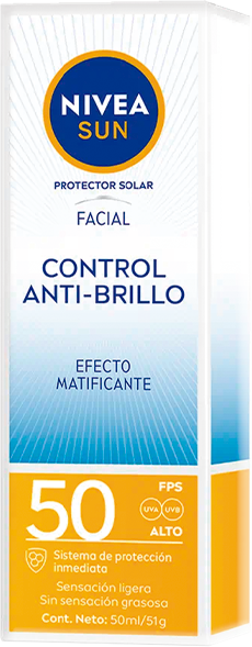 Protector Solar Nivea Sun Facial FPS 50 ml