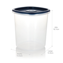 Recipiente Plastico Alto Estra Plus 1.5L Azul Noche