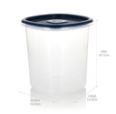 Recipiente Plastico Alto Estra Plus 3L Azul Noche