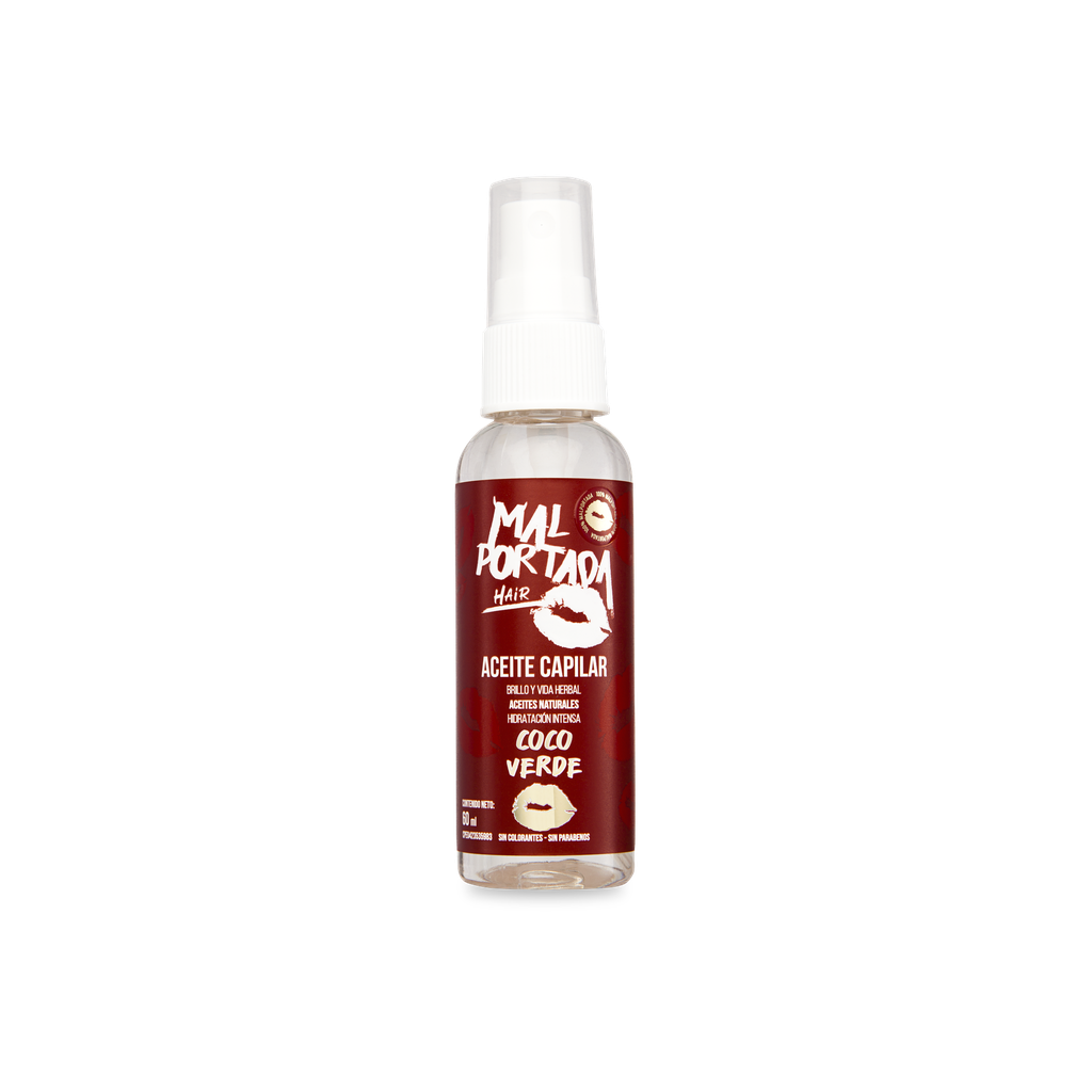 Aceite Capilar Malportada Coco Verde 60 ml