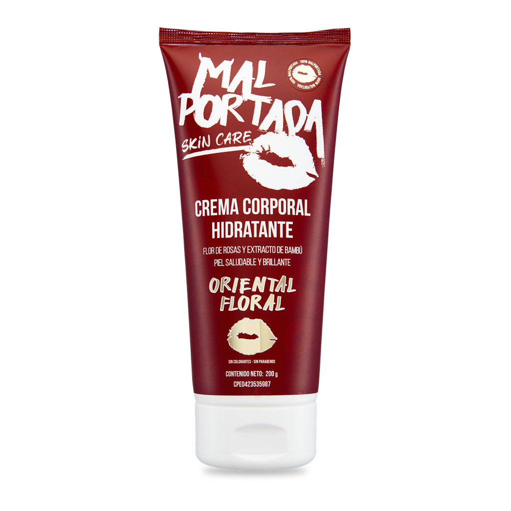 Crema Corporal Malportada Oriental Floral 200 gr