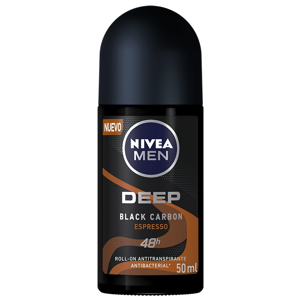 Deo Roll-On Nivea Men Antitranspirante Deep 50 ml 
