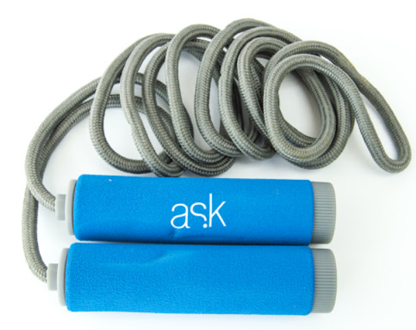 Cuerda de Saltar ASK de PP Azul con Gris