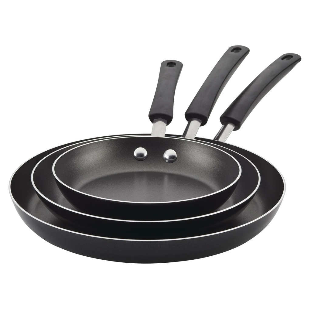 Set de Sartenes de Teflón Farberware 3 Piezas 8", 10", 12"