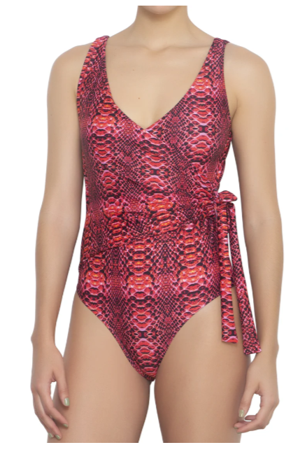 Traje de Baño Entero Swim - Amazonia (ROJO)