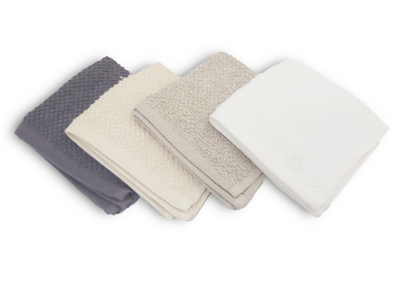 Paño Uruyen Algodón Multiusos Pasteles Set de 4 30x30cm