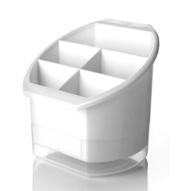 Escurridor de Cubiertos Blanco Estra