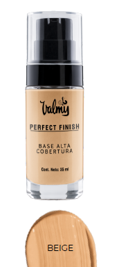 Base Valmy Perfect Finish Alta Cobertura 35ml