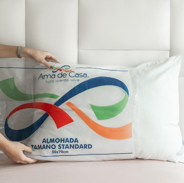 Almohada Estandar Medidas: 50 x 70 cm