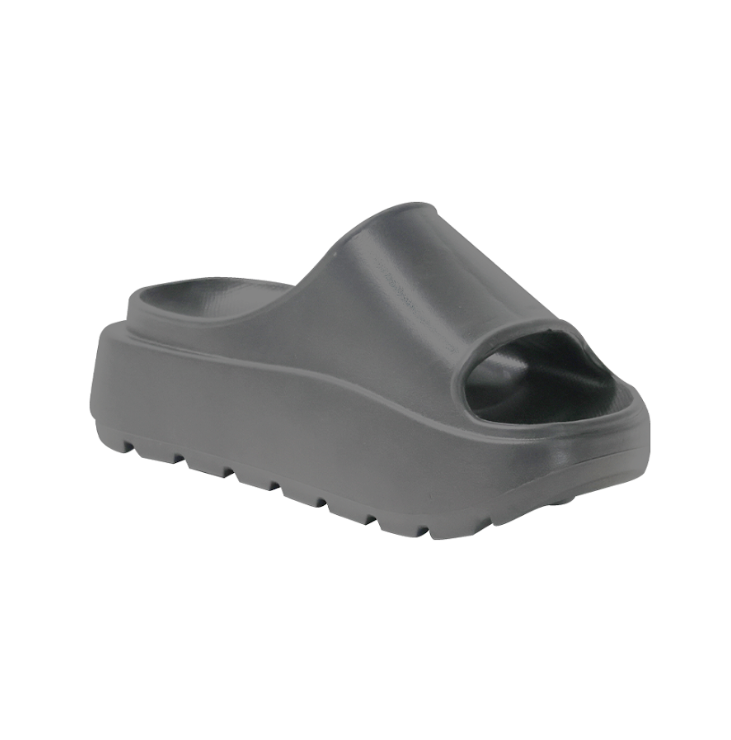 Sandalias Inter Ocean Tipo Yeezy Sarah Dama Gris