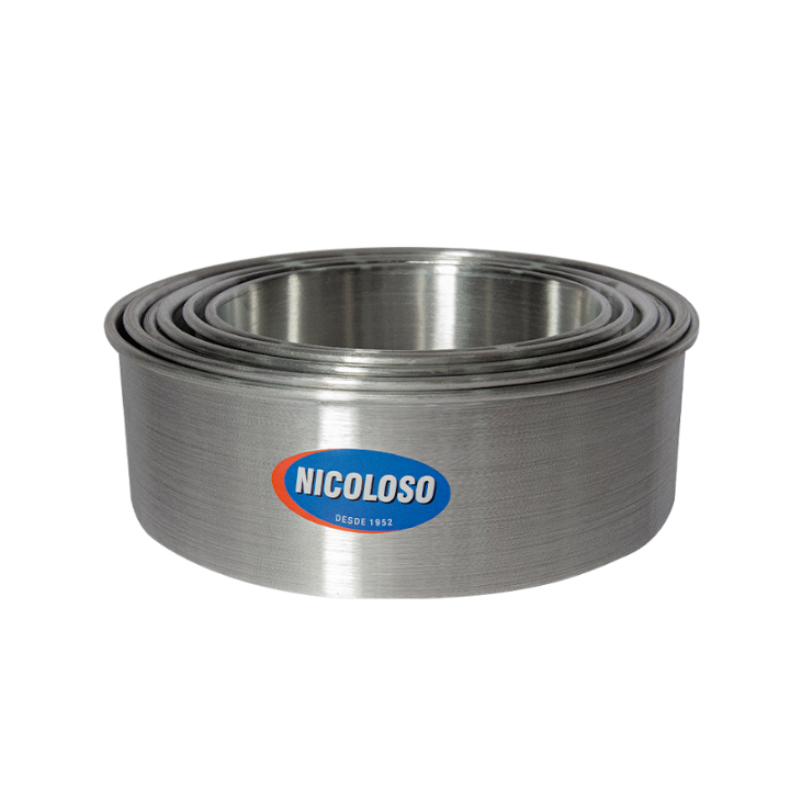 Set de Tortera Nicoloso 6 piezas 20/22/24/26/28/30 cm